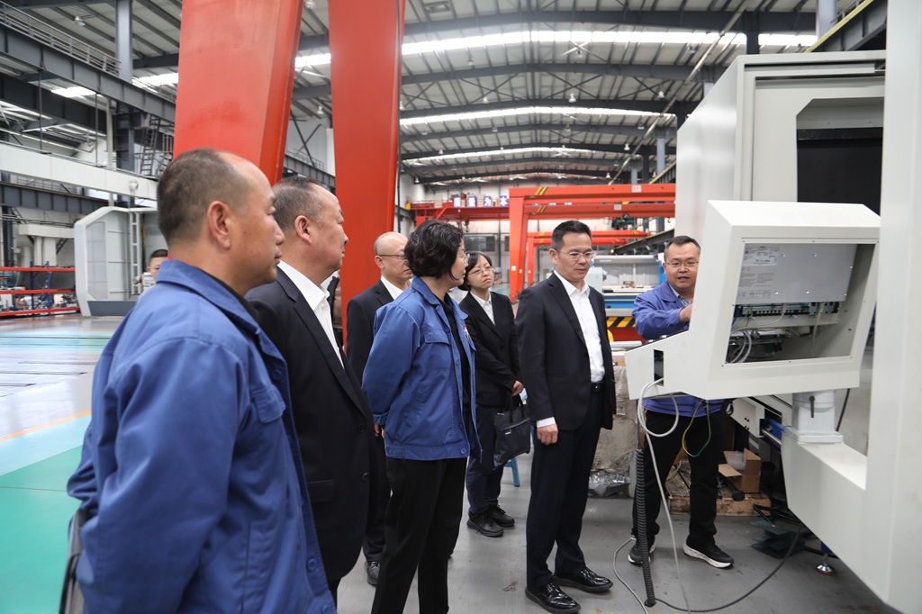 銀企攜手促發展 賦能制造新動能 工商銀行甘肅省分行副行長劉遠為一行蒞臨星火數控甘肅調研座談